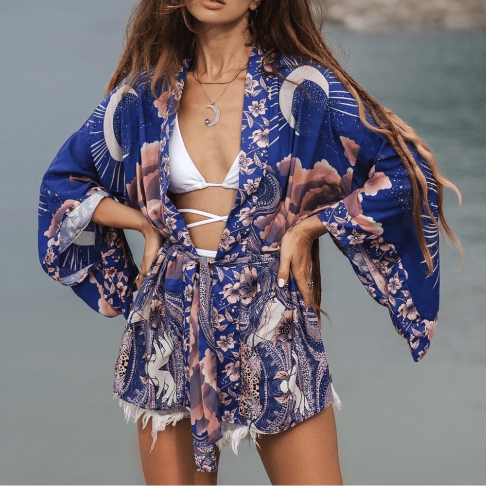 Blue Moon Design Kimono